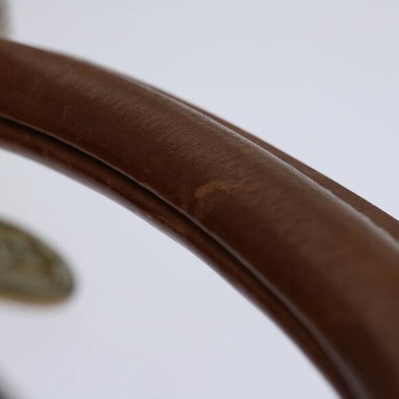 CELINE Macadam Canvas Hand Bag Pvc Brown - Picture 5 of 13